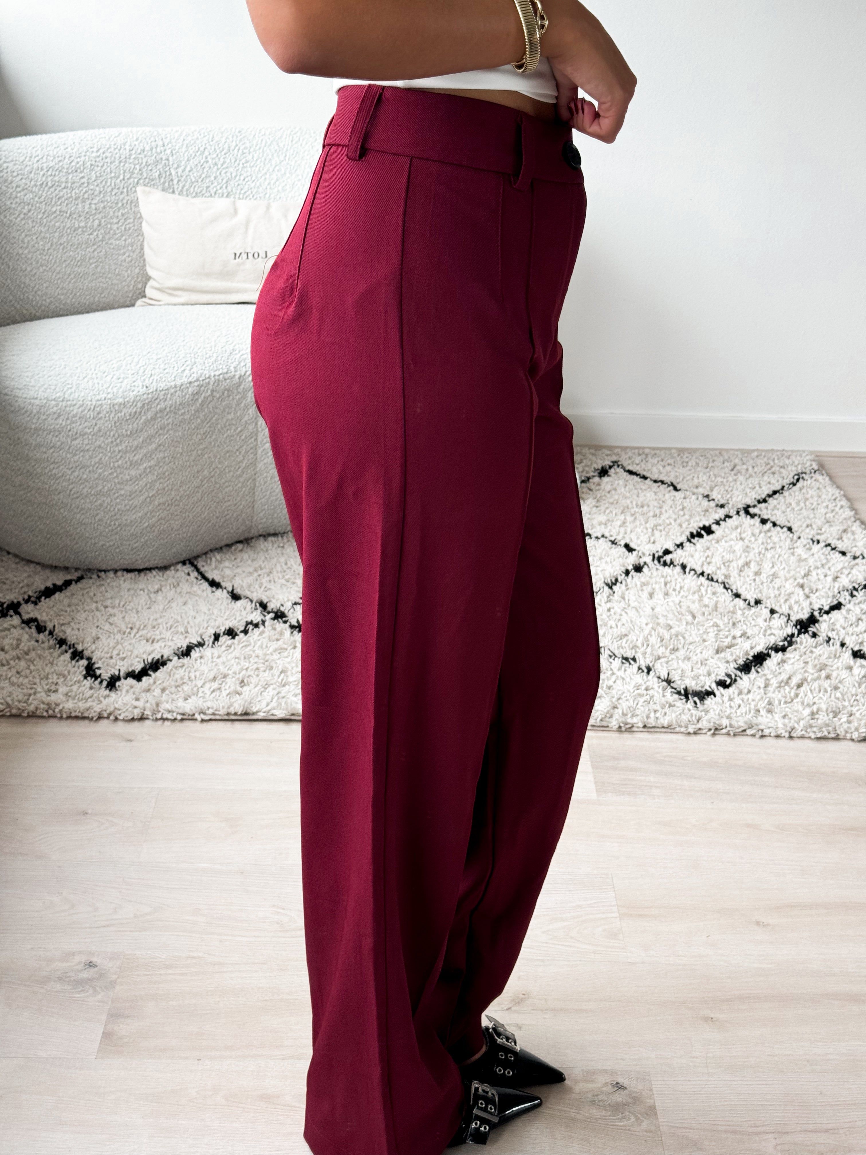 Serene Cove™ | Elina pantalon bordeaux