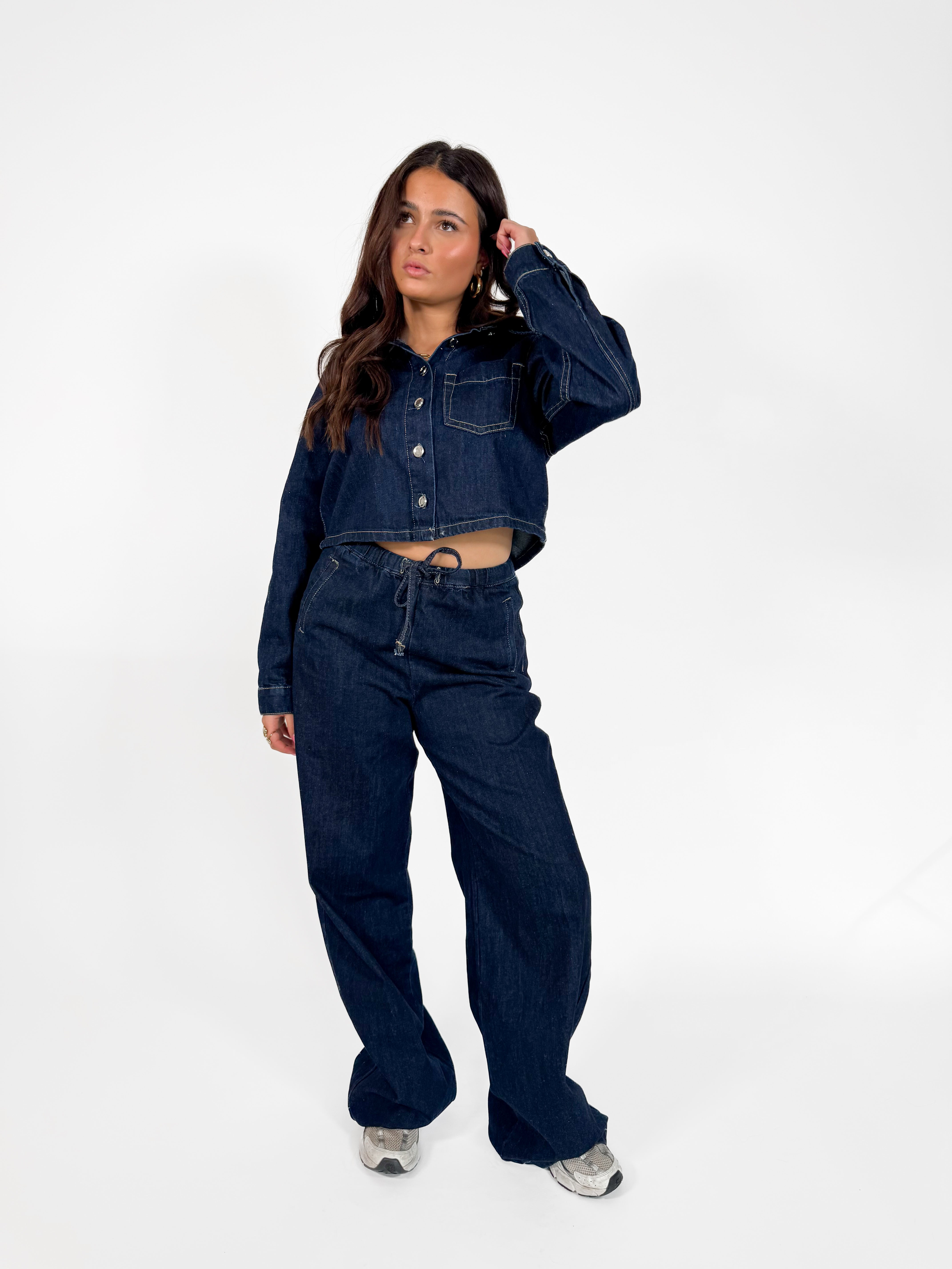 Serene Cove™ | Tall - Vera jogger jeans navy blue