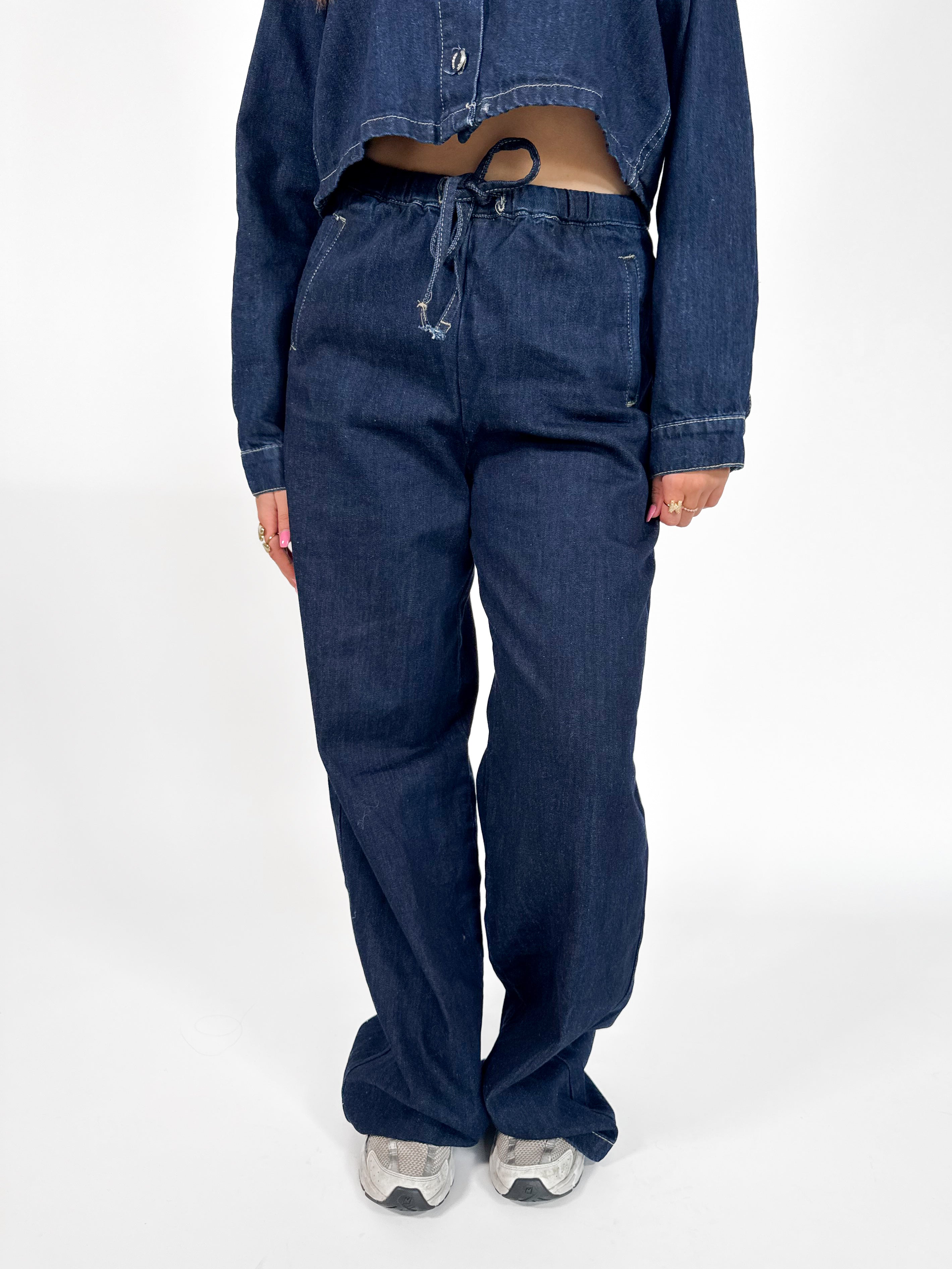 Serene Cove™ | Tall - Vera jogger jeans navy blue