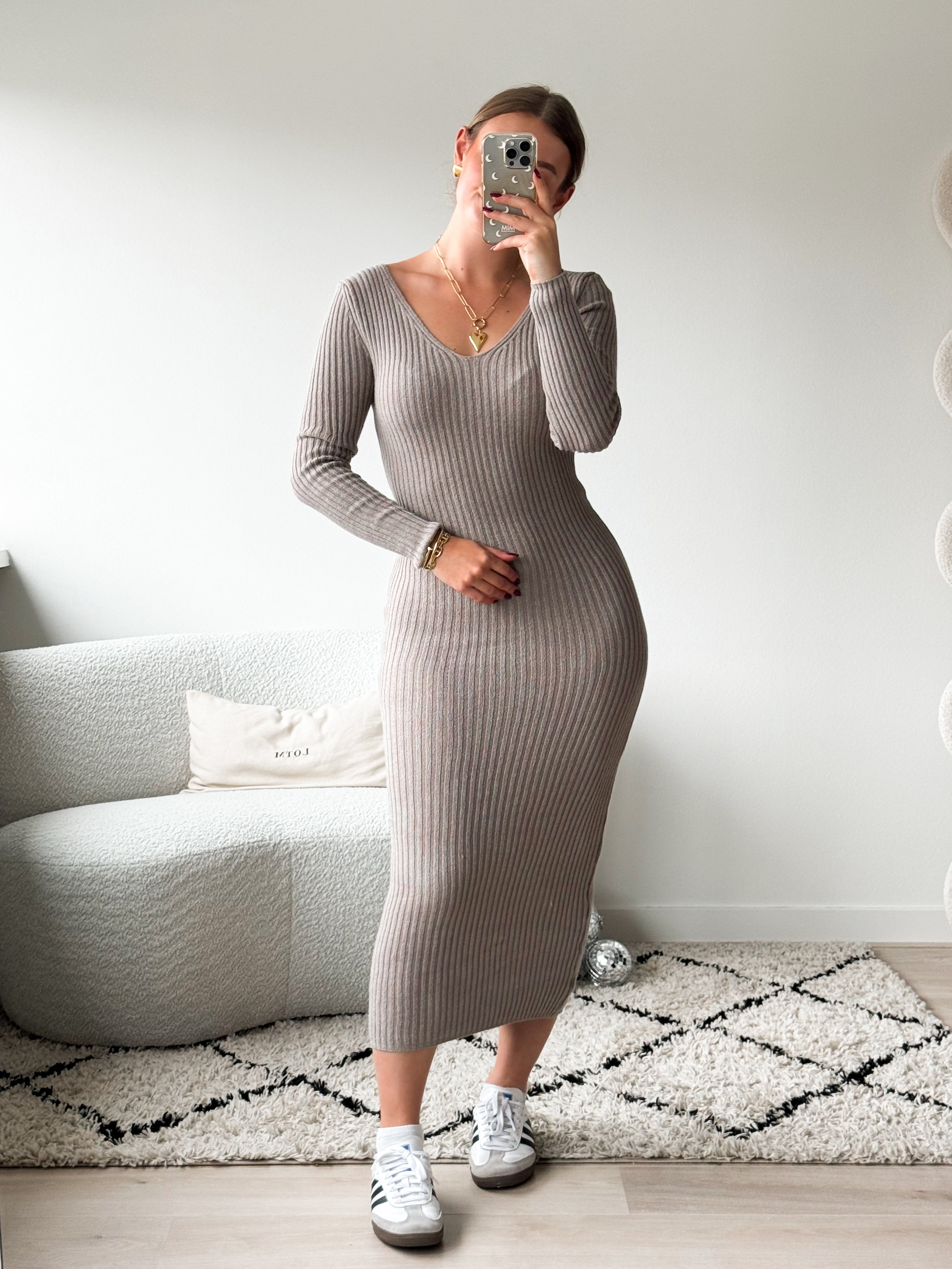 Serene Cove™ | Charlie dress light taupe