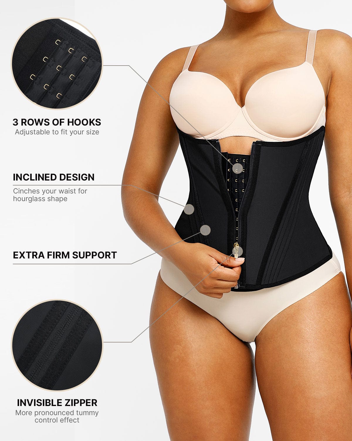 Serene Cove™ | NeoSweat® Core Control Latex Waist Trainer