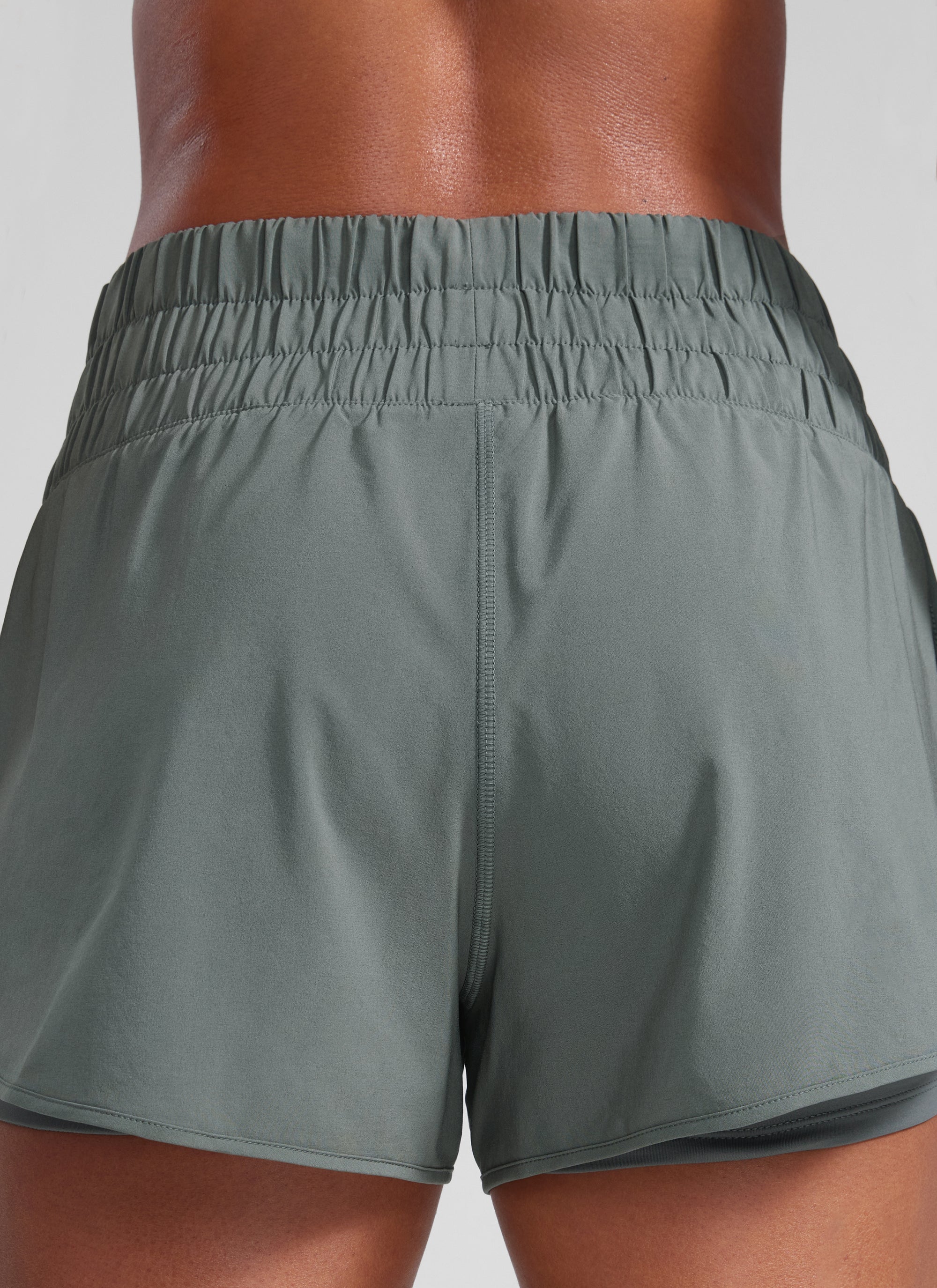 Serene Cove™ | Feathery-Fit Zachte High-Rise 2 in 1 Short 3''