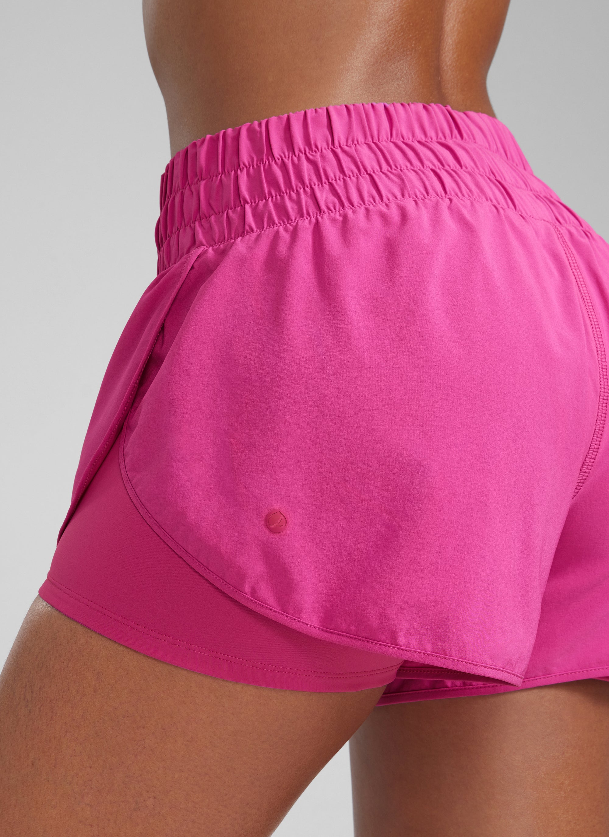 Serene Cove™ | Feathery-Fit Zachte High-Rise 2 in 1 Short 3''