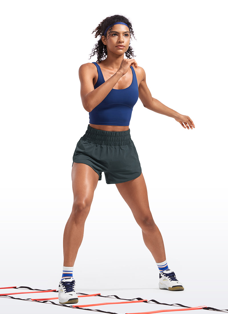 Serene Cove™ | Feathery-Fit Zachte Super High Waisted Dolfijn Shorts Pocket 3''