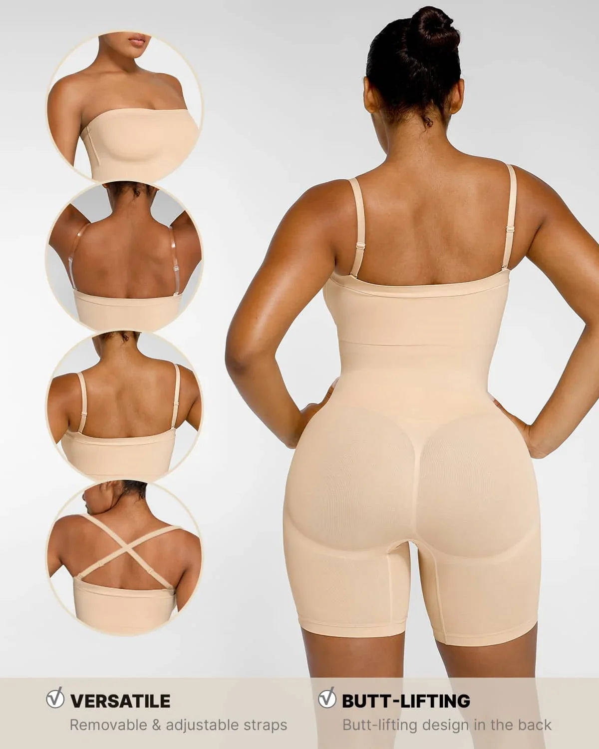 Serene Cove™ | Seamless Sculpt Strapless Bodysuit