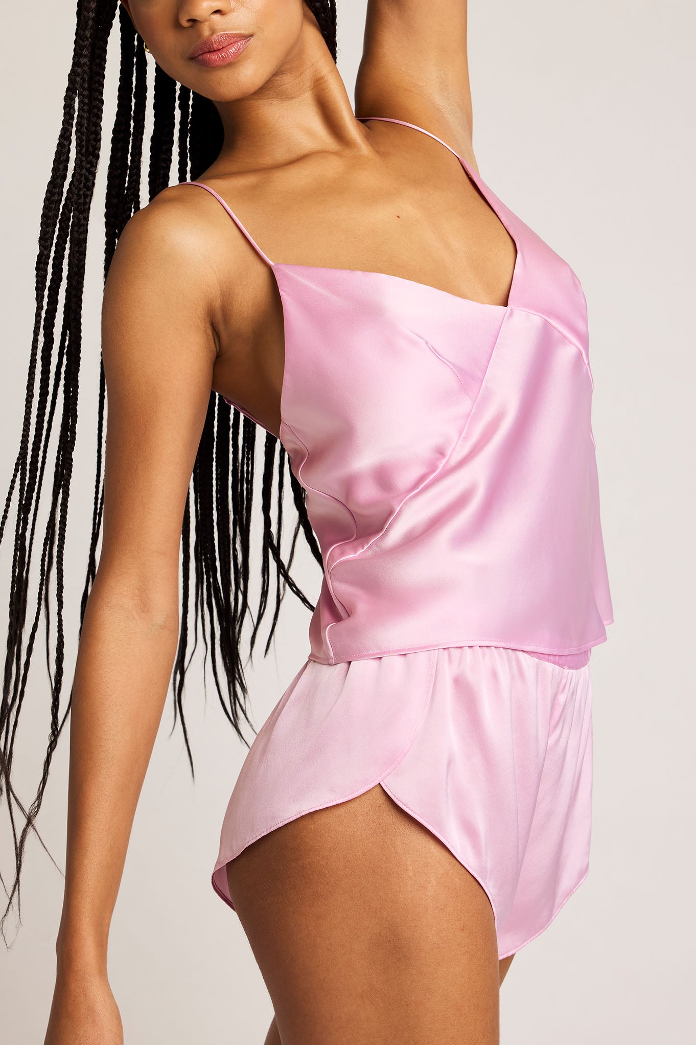 Serene Cove™ | Eclipse zijden minishort in Babe