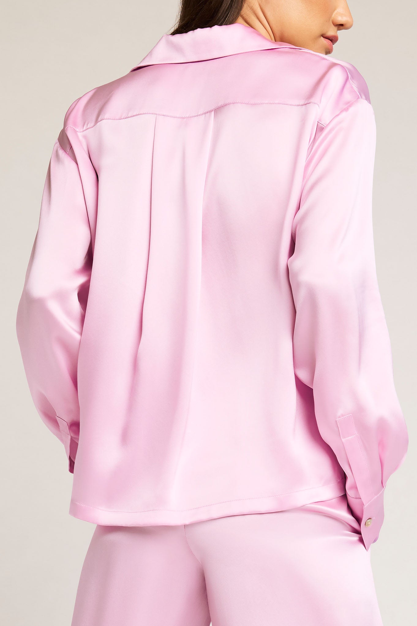 Serene Cove™ | Eclipse zijden overhemd in Babe