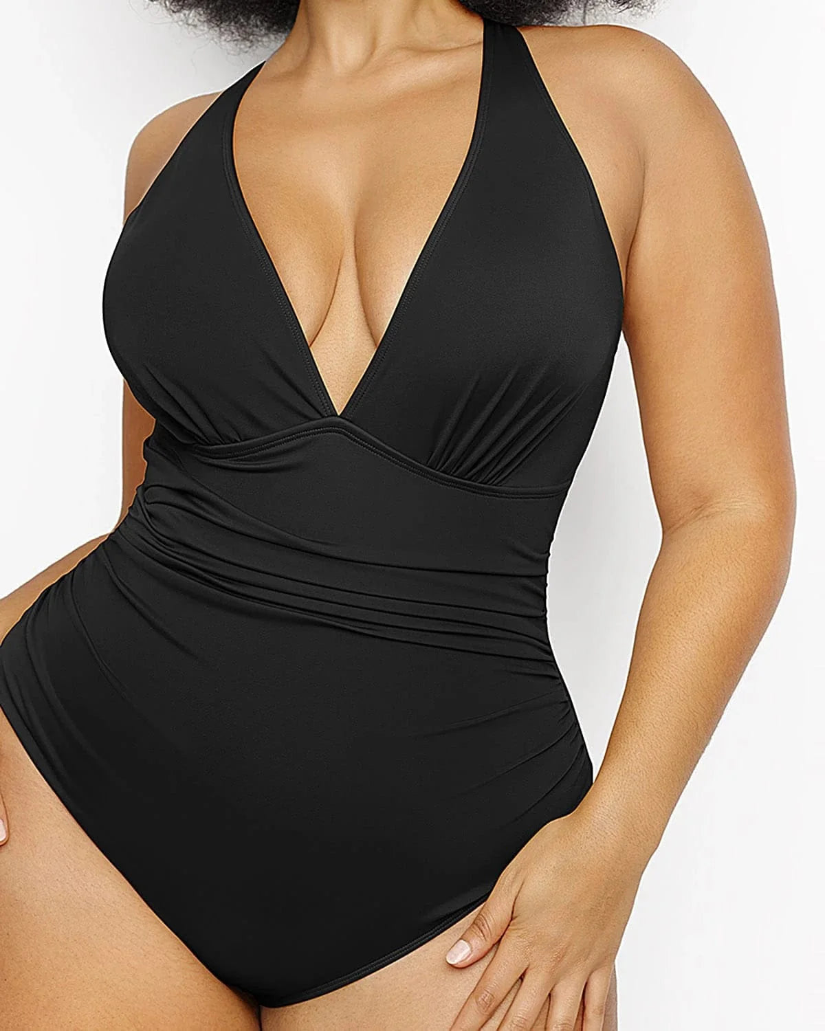 Serene Cove™ | Smart Sculpt Plunge Uitgesneden Zwempak
