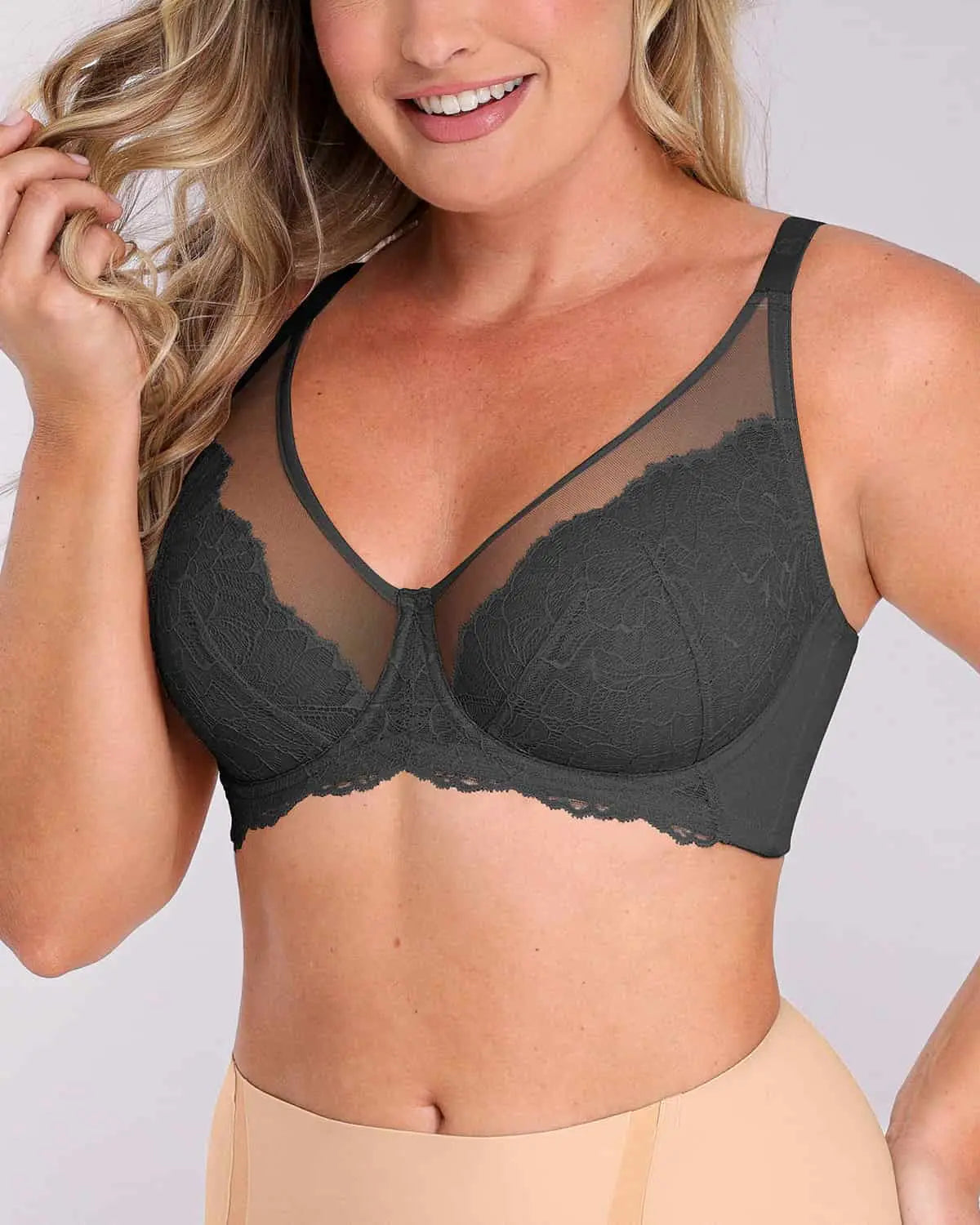 Serene Cove™ | Ondersteunende ongevoerde kanten beugelbh