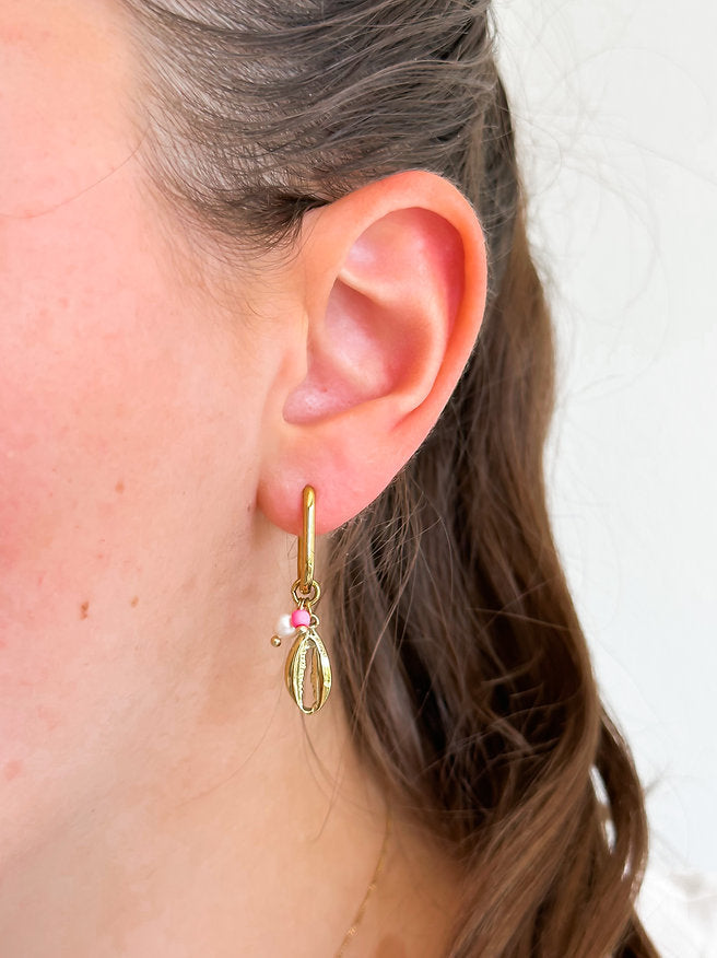 Serene Cove™ | Beau gold earrings